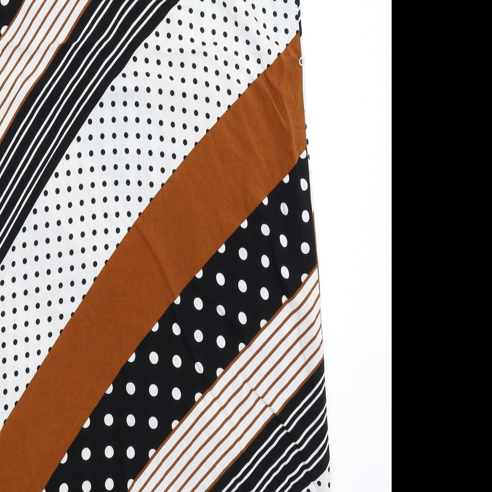 George Womens Multicoloured Geometric  Tank Dress  Size 12
