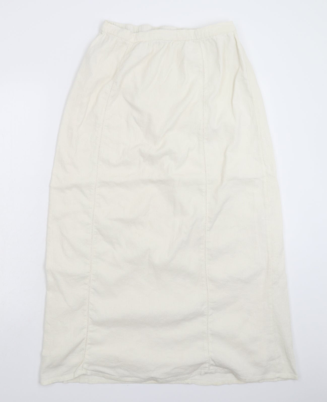 George Womens White   Maxi Skirt Size 12