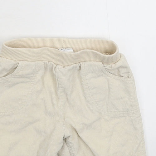 TU Baby Grey  Corduroy Capri Trousers Size 6-9 Months