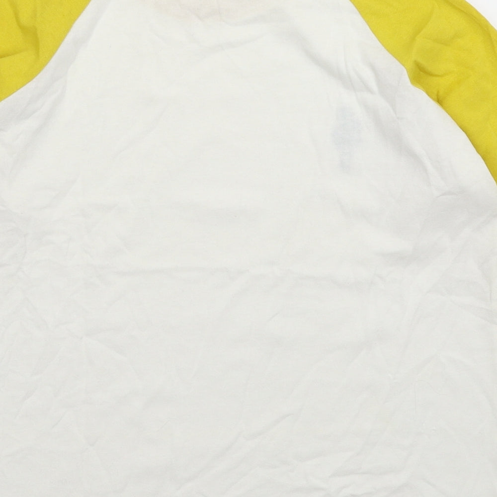 Muzicun Womens White   Basic T-Shirt Size M