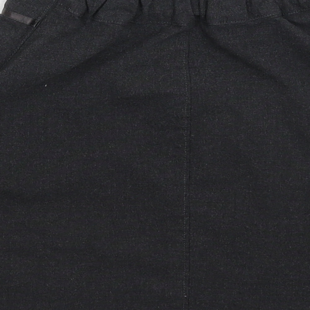 BHS Girls Grey   A-Line Skirt Size 7 Years