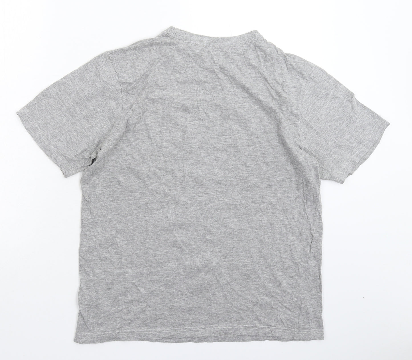 Studio Mens Grey    T-Shirt Size M