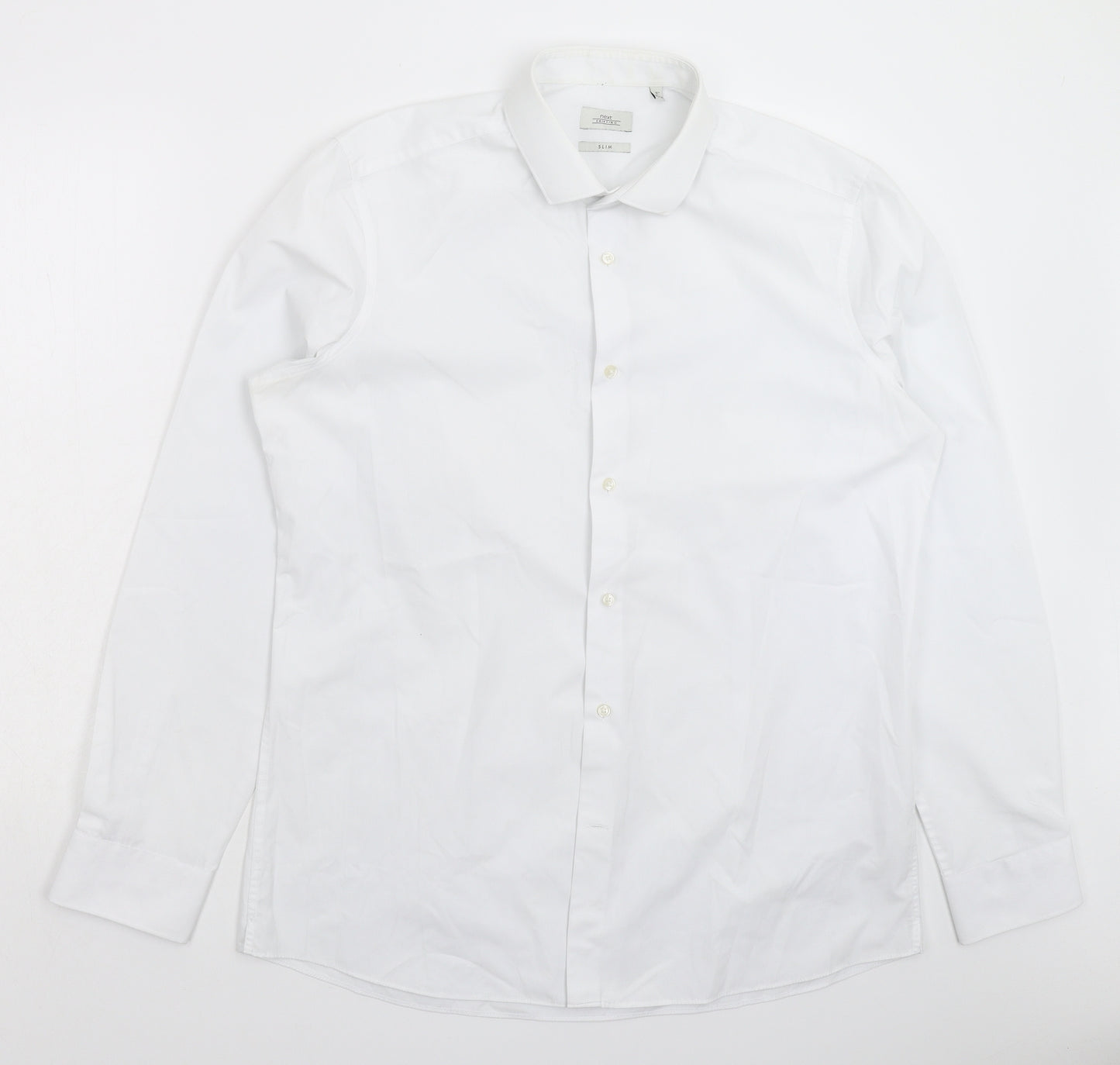 NEXT Mens White    Dress Shirt Size 17