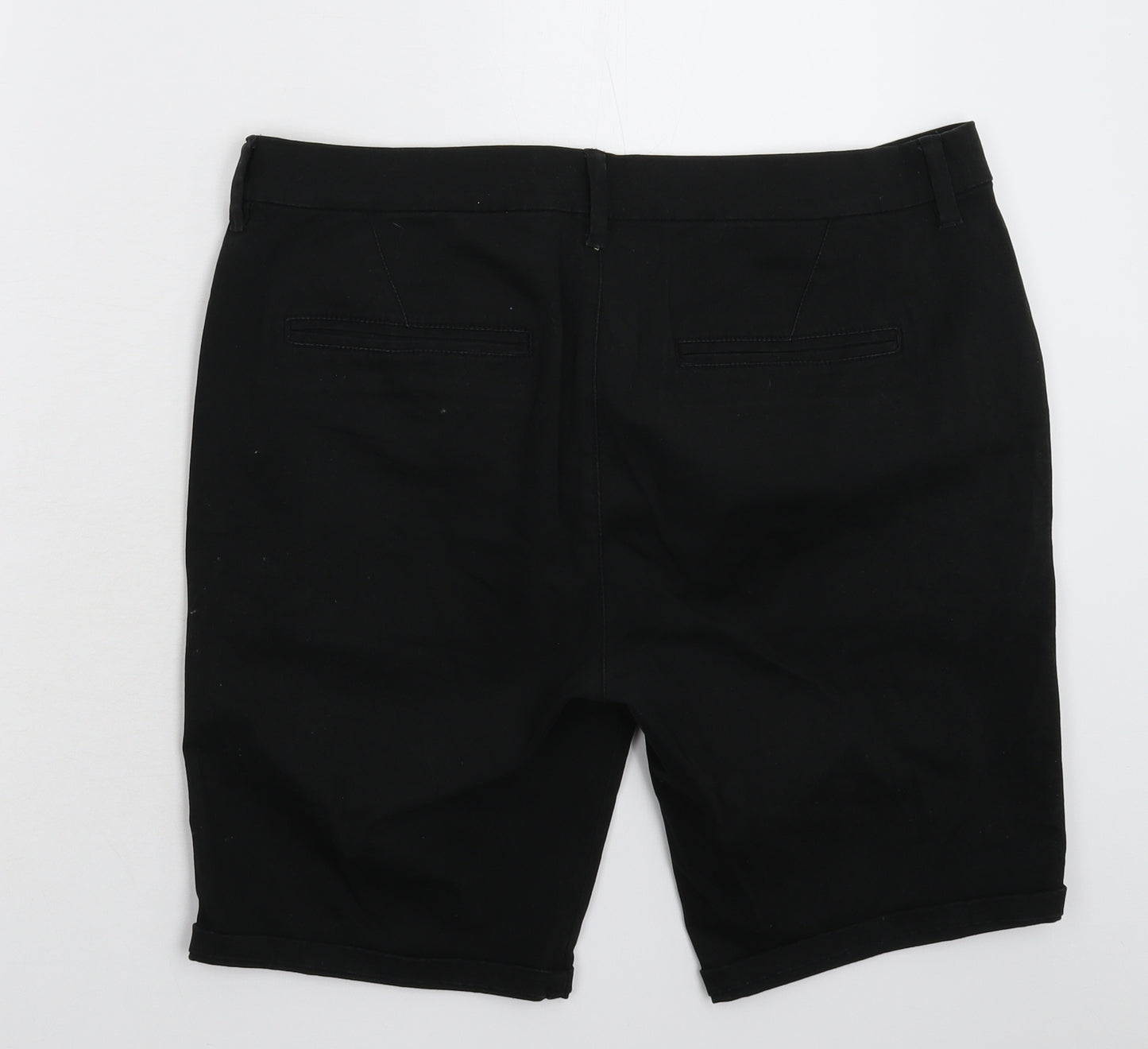 Topman Mens Black   Chino Shorts Size 36