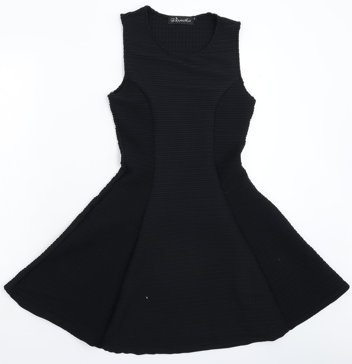 Republic Womens Black   Fit & Flare  Size S