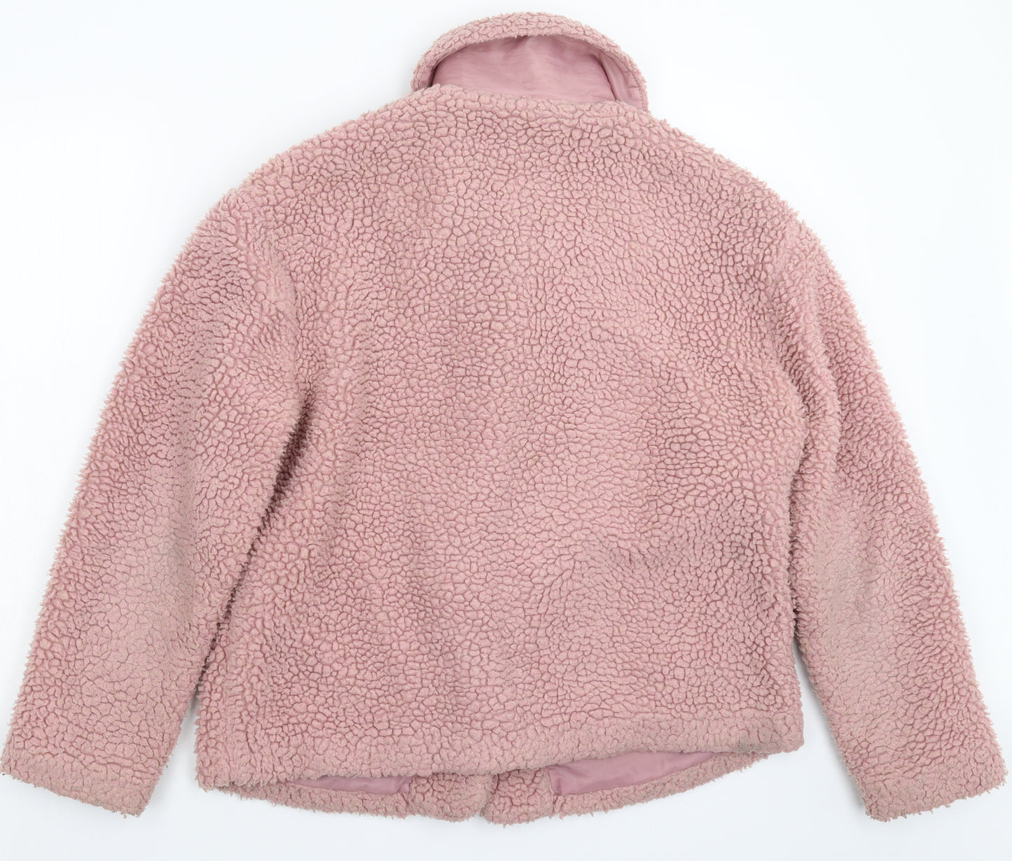 New Look Womens Pink  Fleece Jacket  Size M