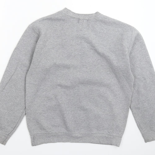 Topman Mens Grey   Pullover Sweatshirt Size S