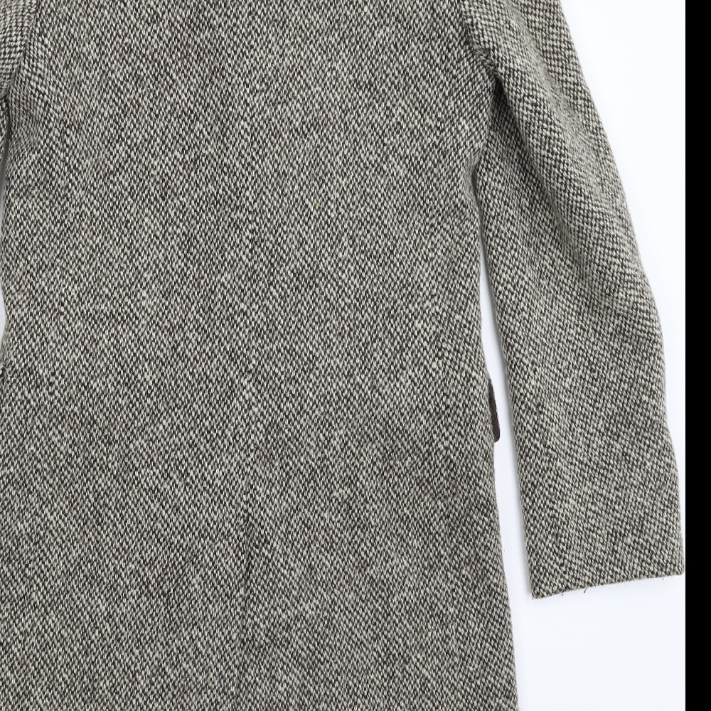 French Connection Womens Grey   Pea Coat Coat Size 12