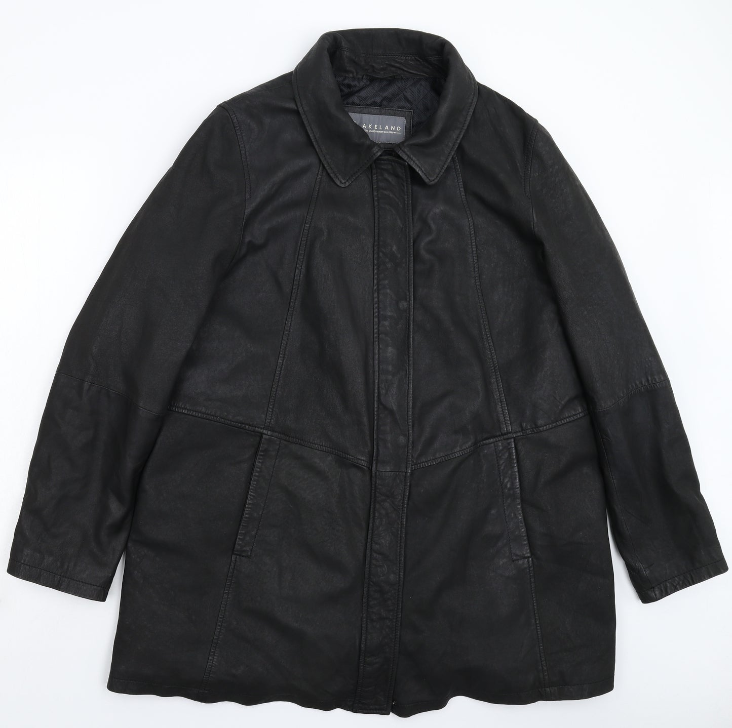 Lakeland Womens Black   Jacket Coat Size 18