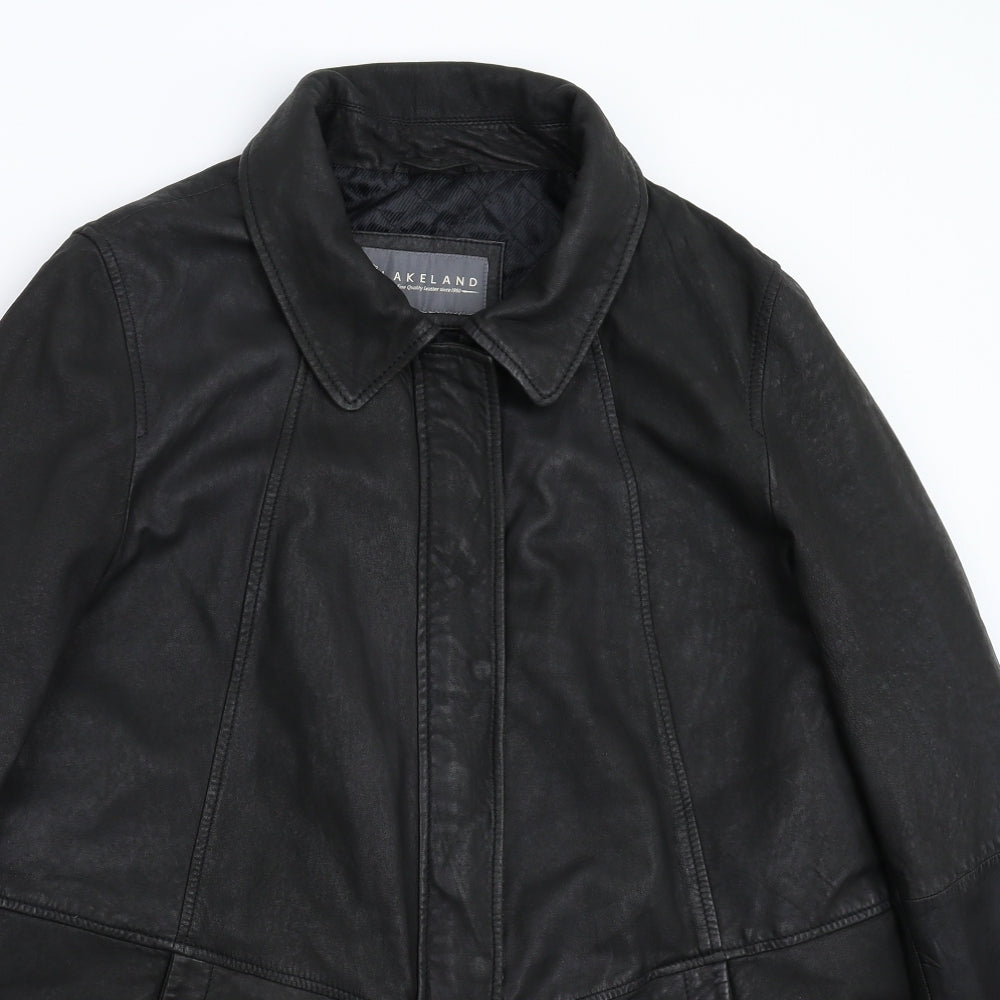 Lakeland Womens Black   Jacket Coat Size 18