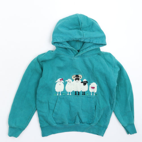 All We Do is Boys Green   Pullover Hoodie Size 5-6 Years