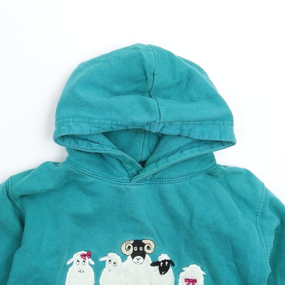 All We Do is Boys Green   Pullover Hoodie Size 5-6 Years