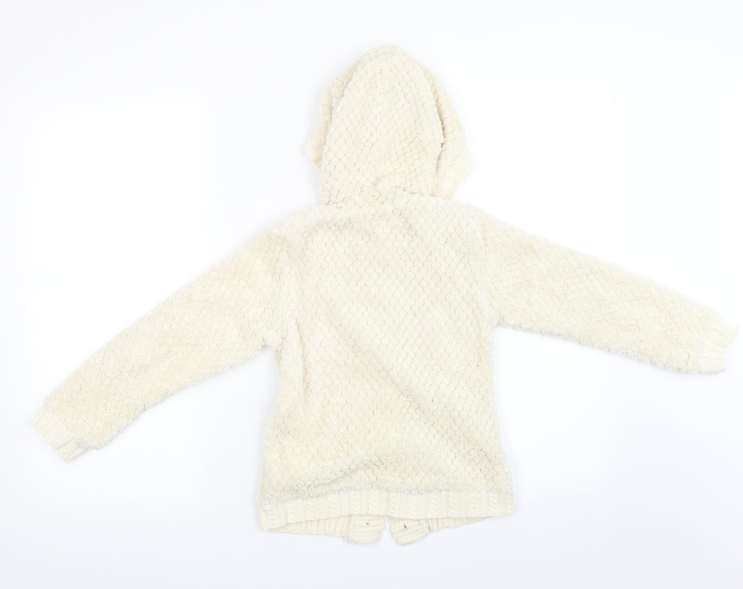 Chlo� Girls White   Basic Jacket Jacket Size 8 Years