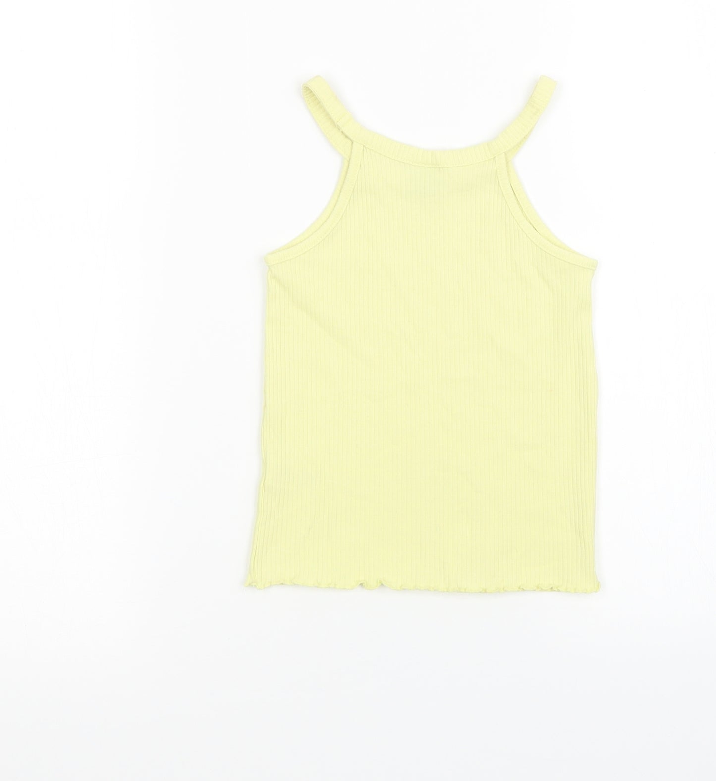 Sainsburys Girls Yellow   Basic Tank Size 5 Years