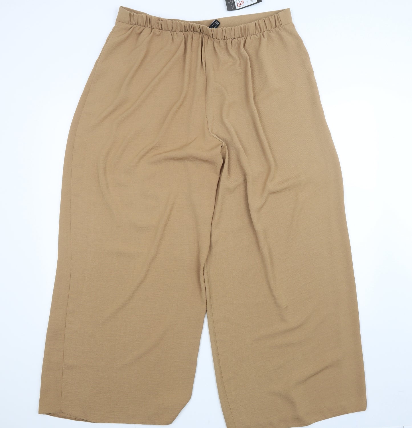 New Look Womens Beige   Trousers  Size 18 L34 in