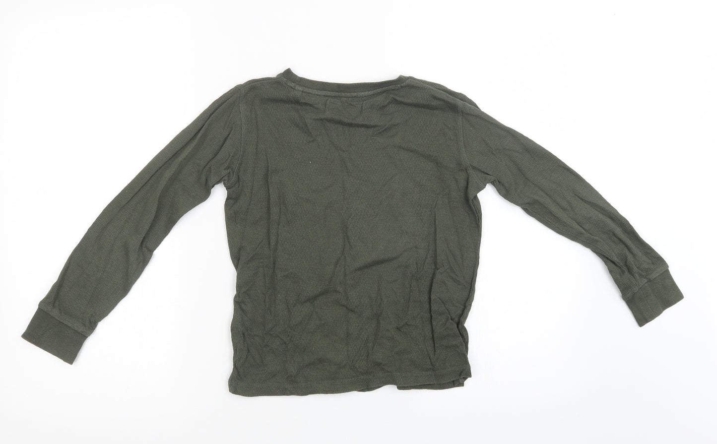 NEXT Boys Green  Knit Pullover Sweatshirt Size 7 Years