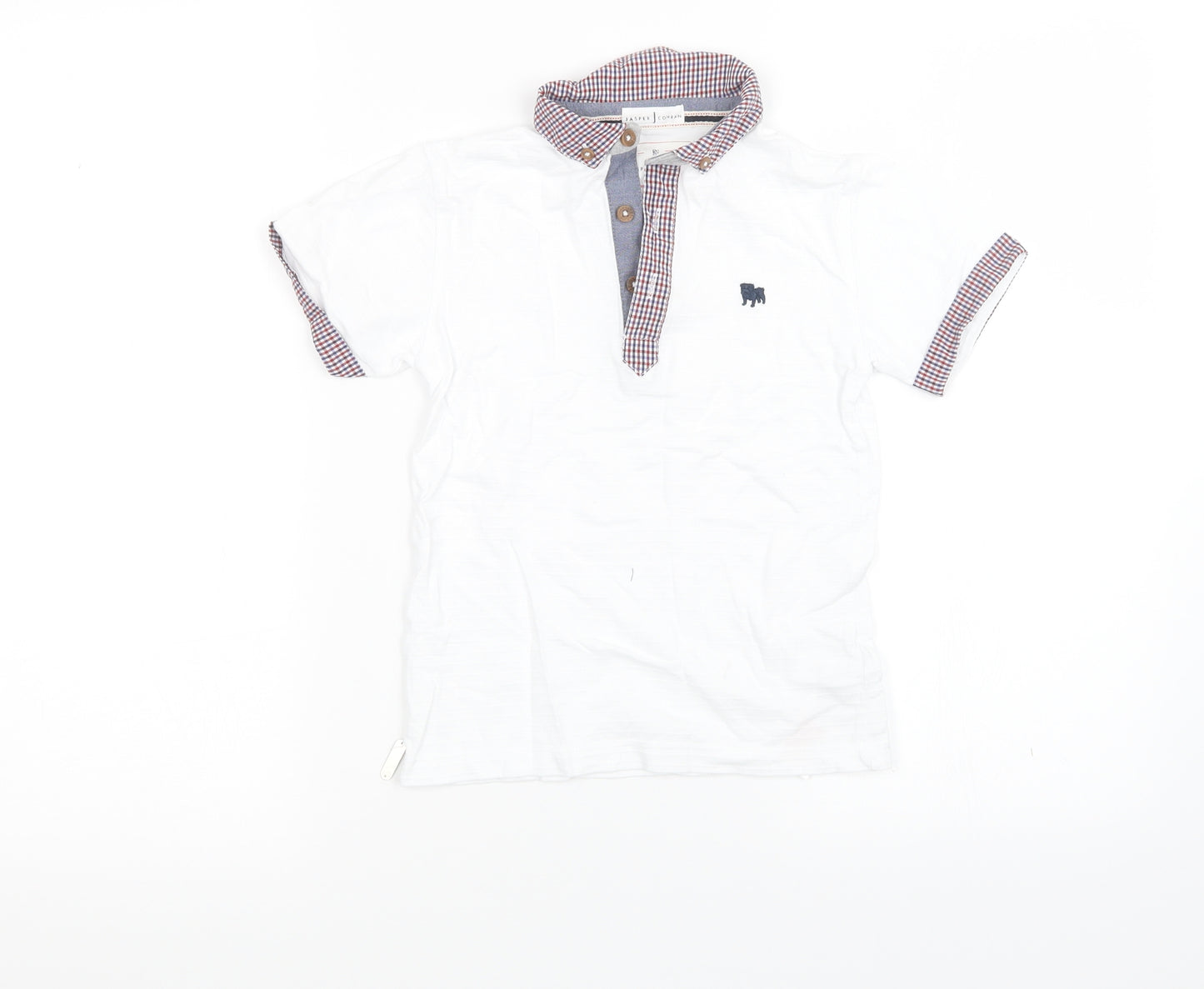 Debenhams Boys White   Basic Polo Size 6-7 Years