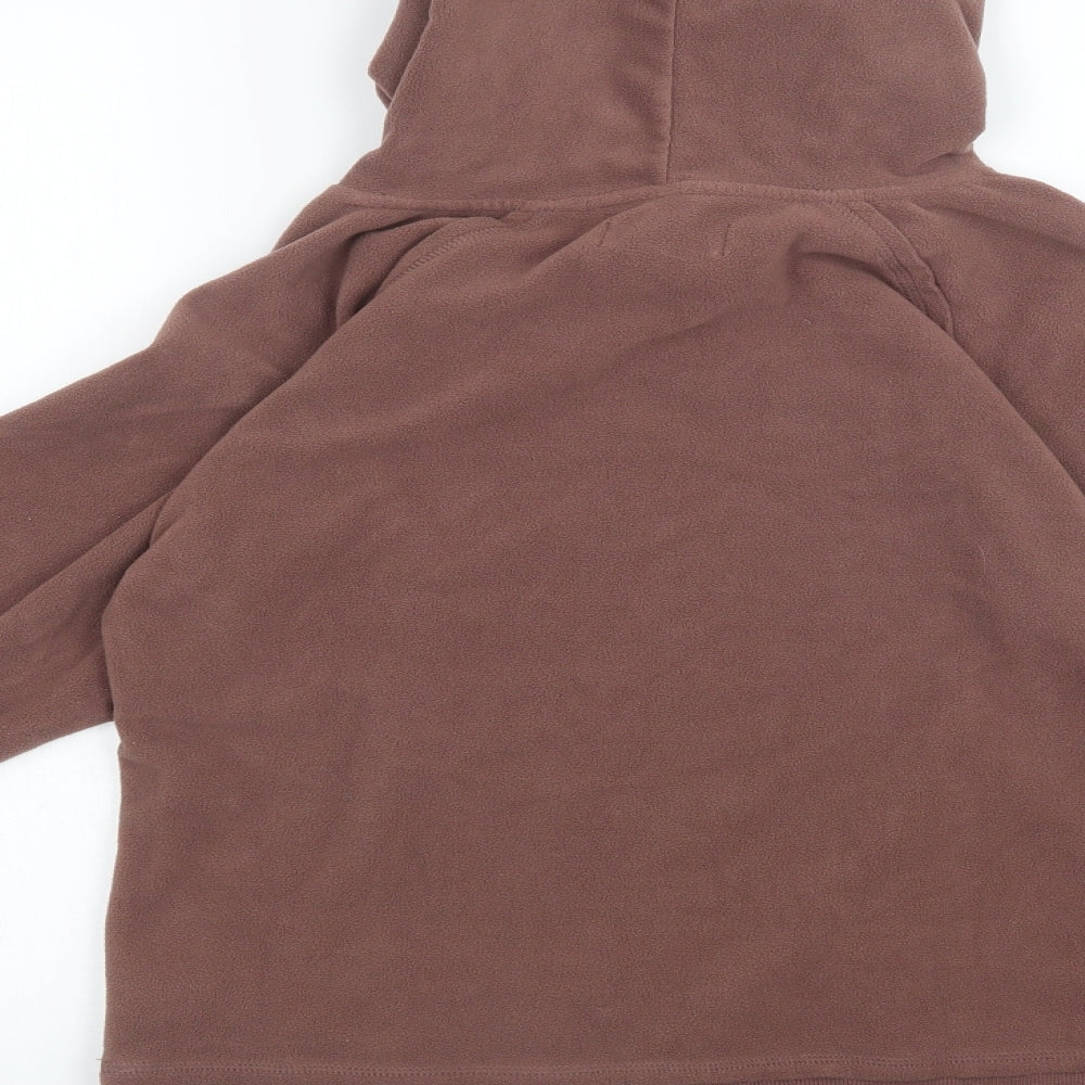 Primark Womens Purple  Fleece Pullover Hoodie Size 14