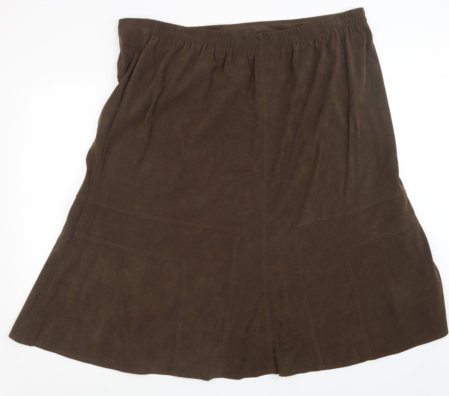 casual comfort Womens Brown   A-Line Skirt Size 26