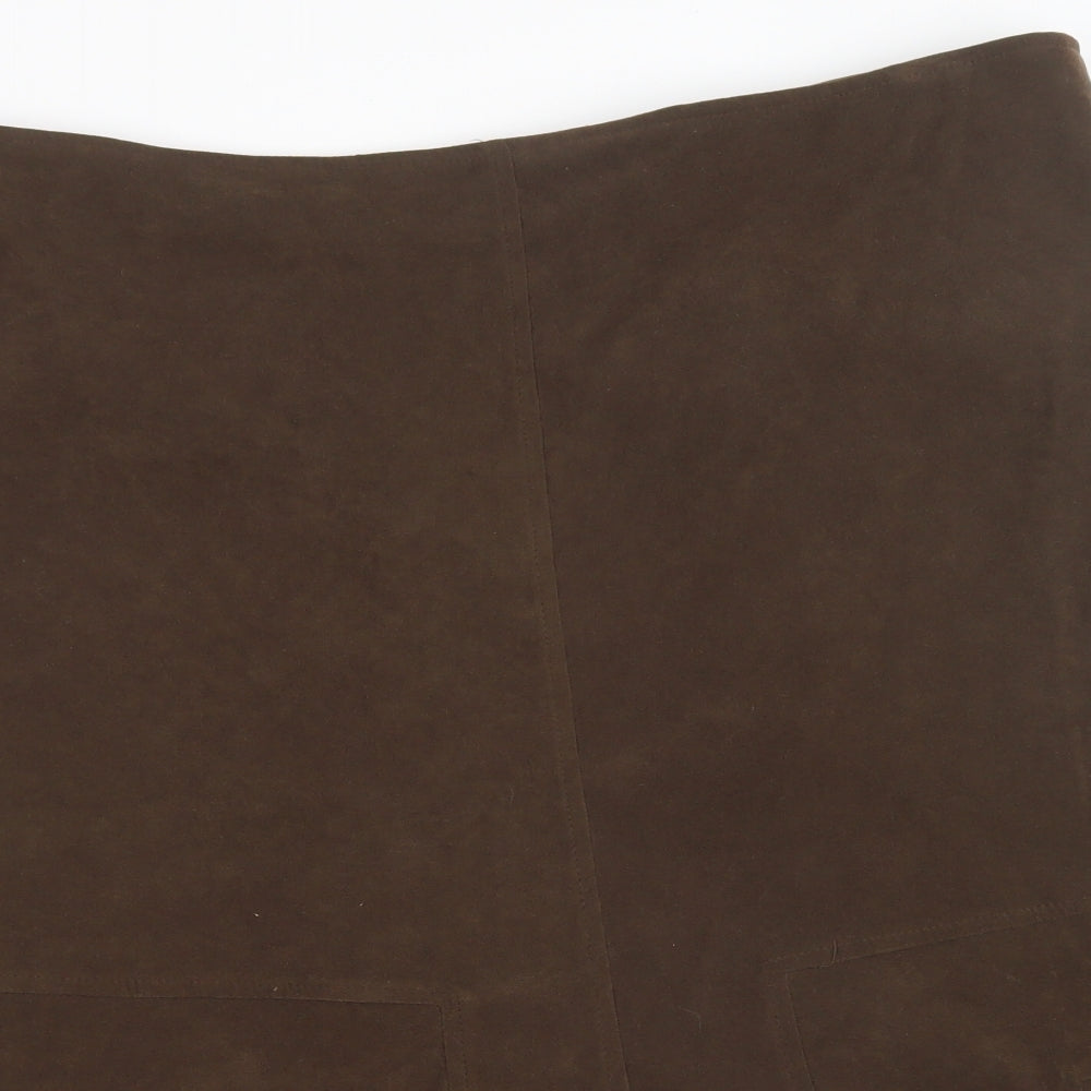 casual comfort Womens Brown   A-Line Skirt Size 26