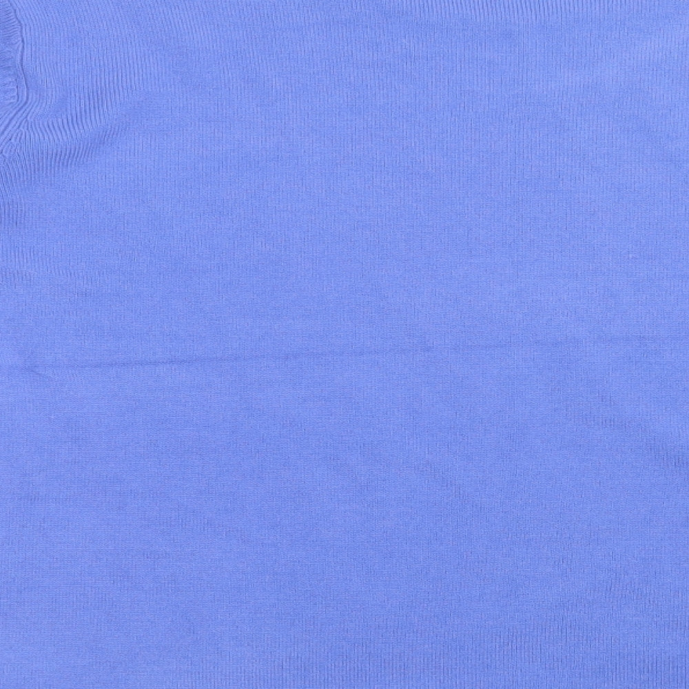 H&M Mens Blue  Knit Pullover Sweatshirt Size L