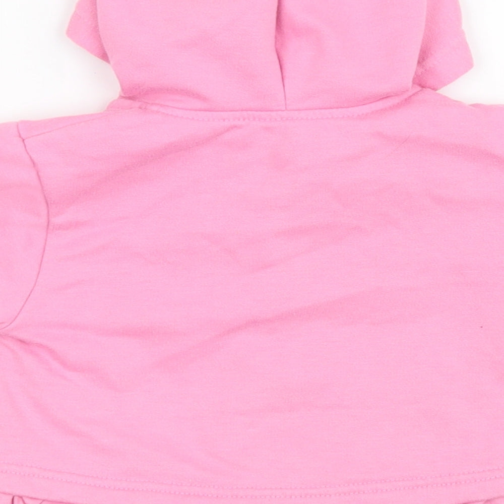 Preworn Girls Pink   Basic Jacket Jacket Size 3-6 Months