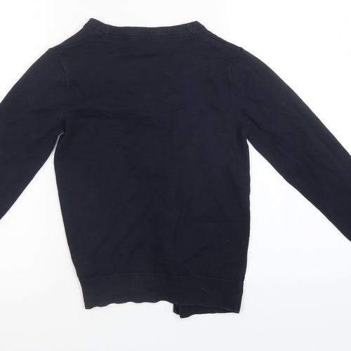 F&F Girls Blue   Cardigan Jumper Size 9-10 Years  - School wear