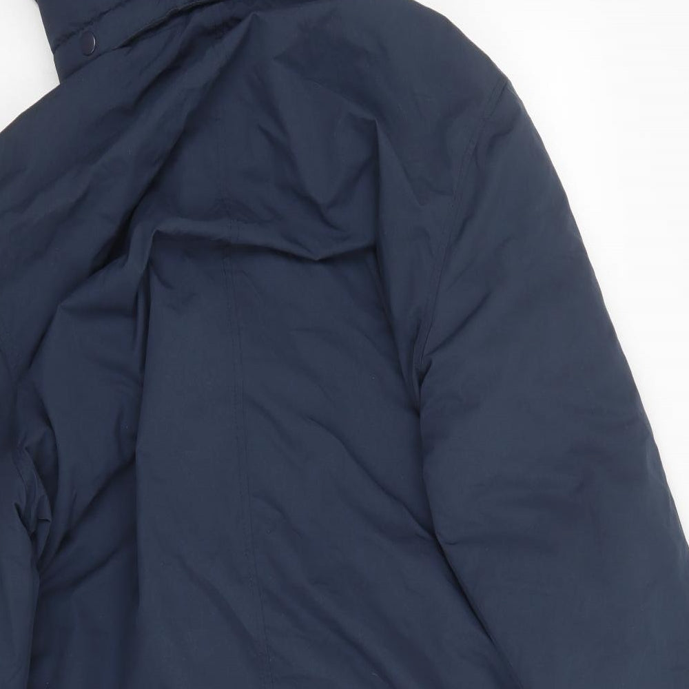 Pegasus Mens Blue   Parka Coat Size 2XL