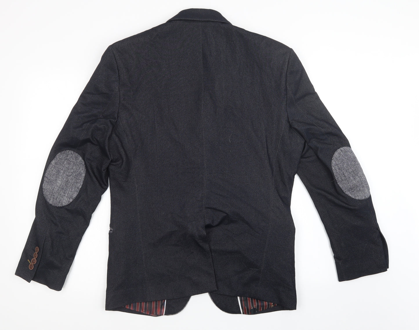 Cavani Mens Blue   Jacket Blazer Size 38