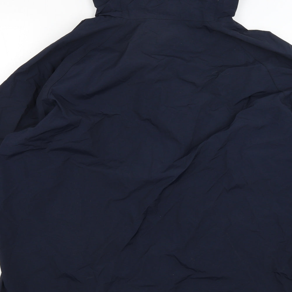 Oxylane Mens Blue   Rain Coat Coat Size L
