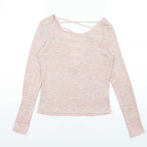 Divided Womens Pink   Basic T-Shirt Size S
