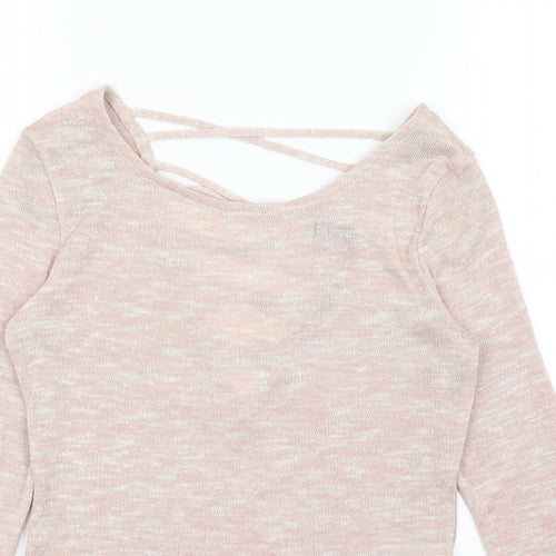 Divided Womens Pink   Basic T-Shirt Size S