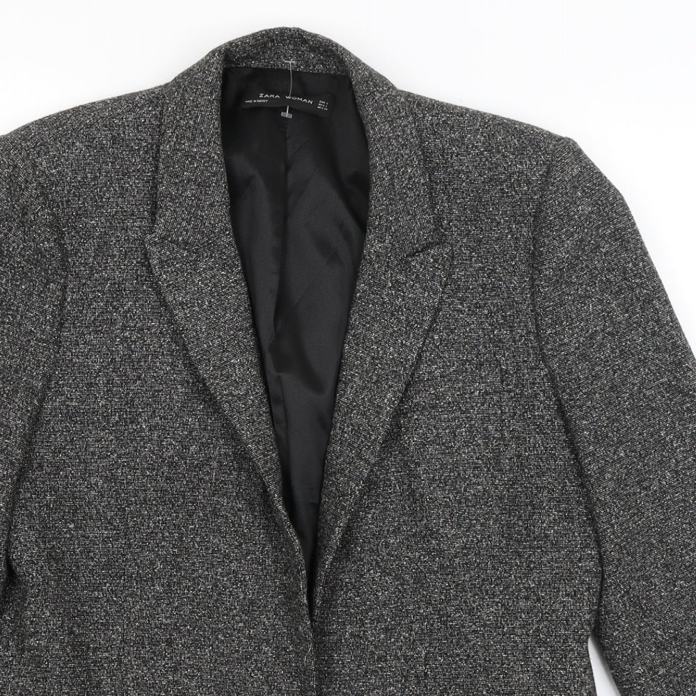 Zara Womens Grey   Jacket Blazer Size L