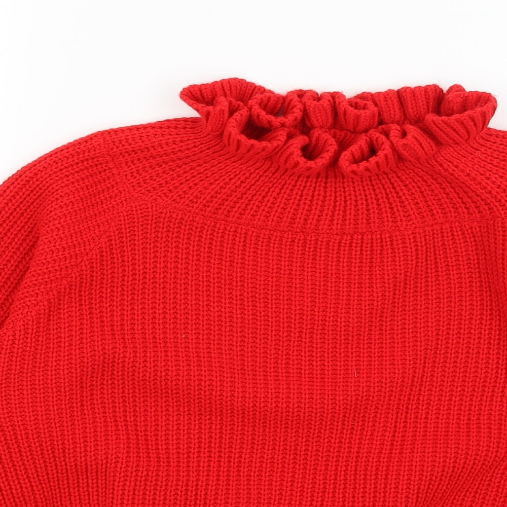 Cameo Rose Womens Red   Pullover Jumper Size M
