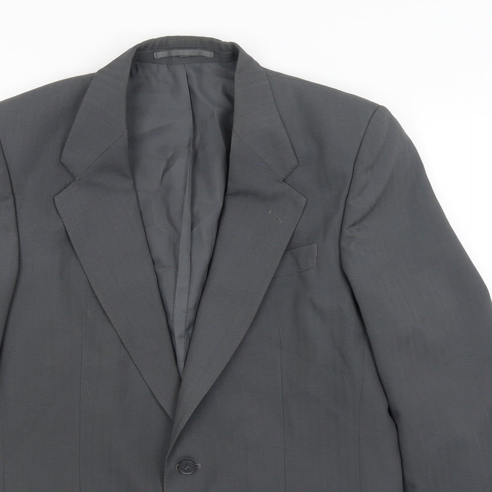 Rex International Mens Grey   Jacket Blazer Size M