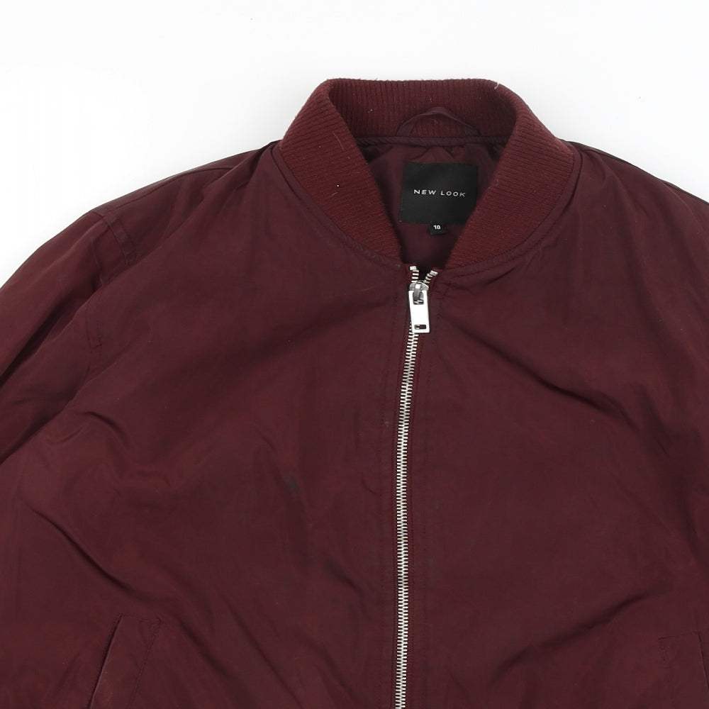 New Look Womens Red   Jacket  Size 10
