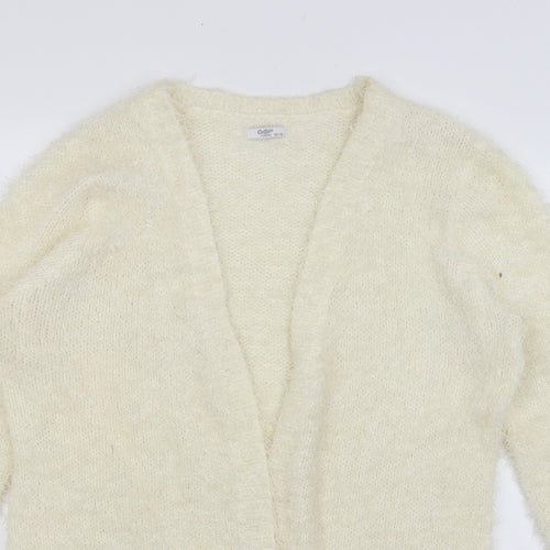 Cotton Traders Womens Ivory   Wrap Jumper Size 12