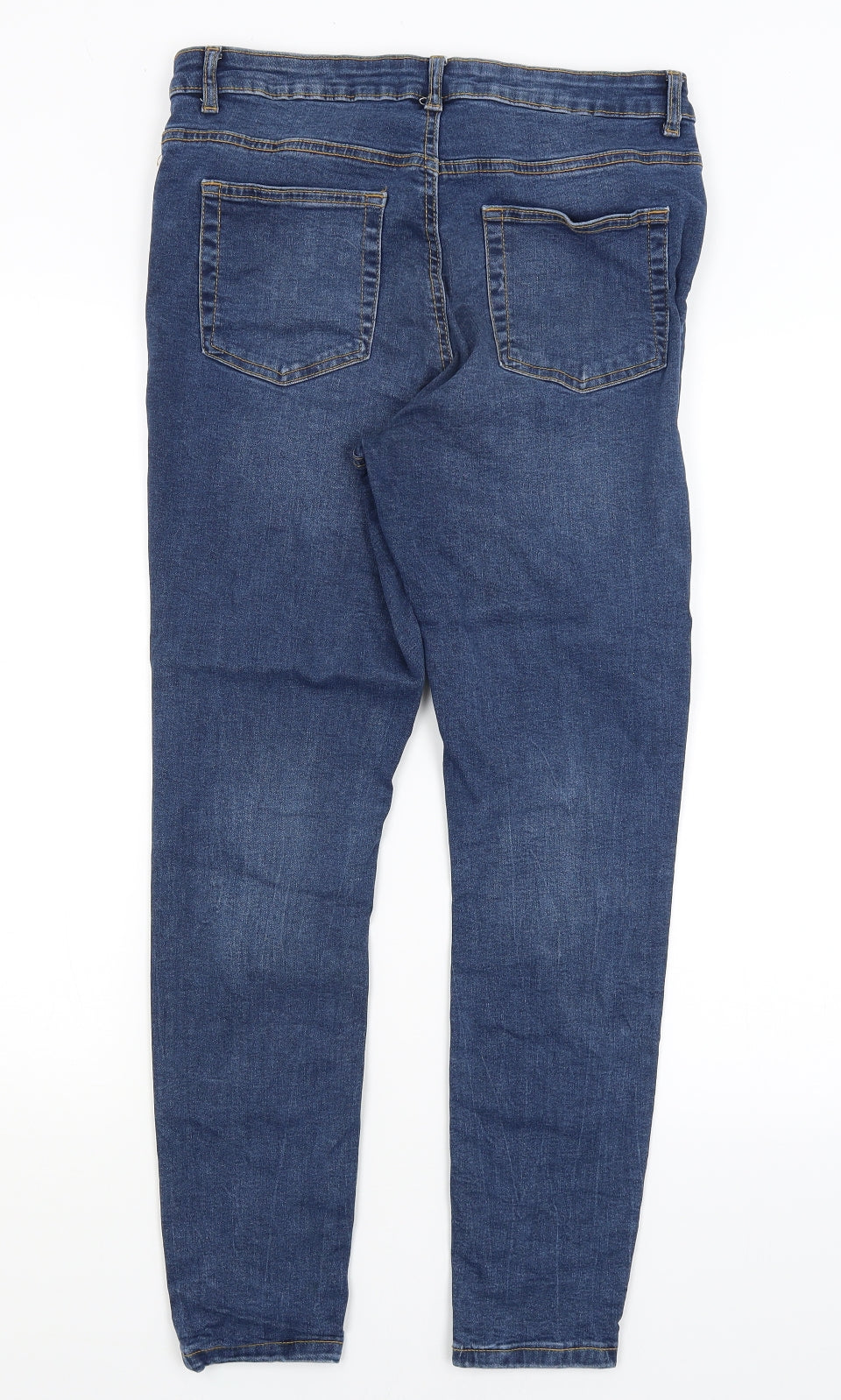Denim Co Womens Blue   Skinny Jeans Size 14 L27 in