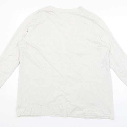 The Collection Womens Ivory   Wrap Jumper Size 18