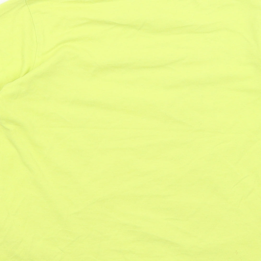 M&S Boys Yellow   Basic T-Shirt Size 4-5 Years  - Rhino