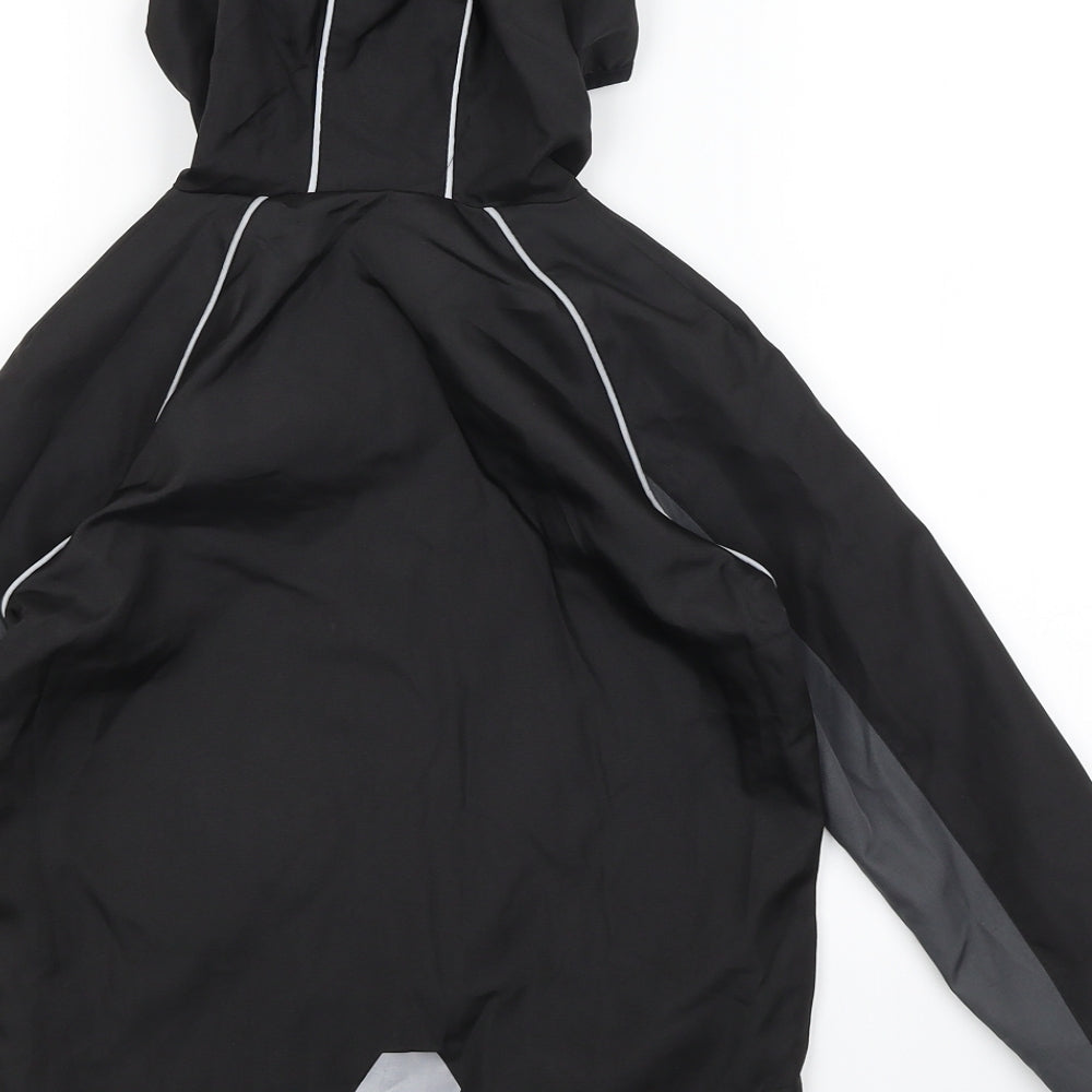George Boys Black   Rain Coat Coat Size 5-6 Years