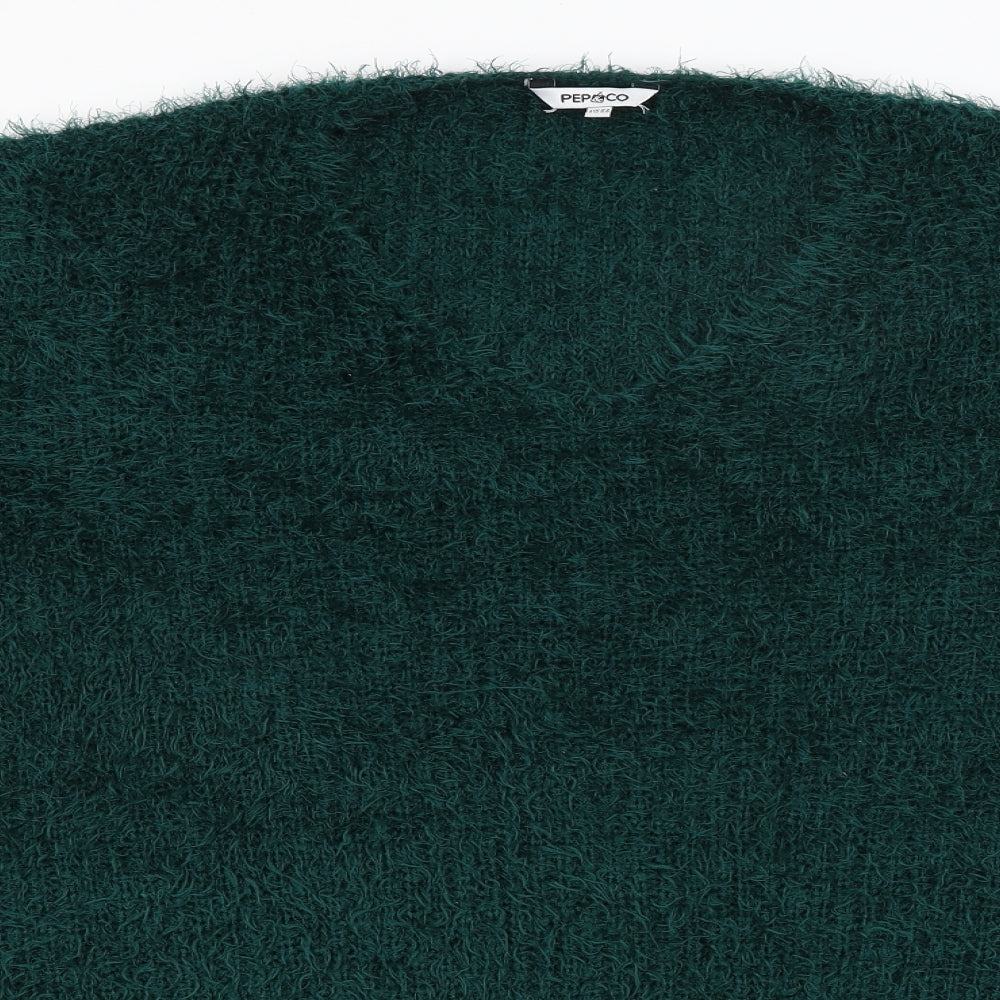 Pep & Co Womens Green   Pullover Jumper Size 22