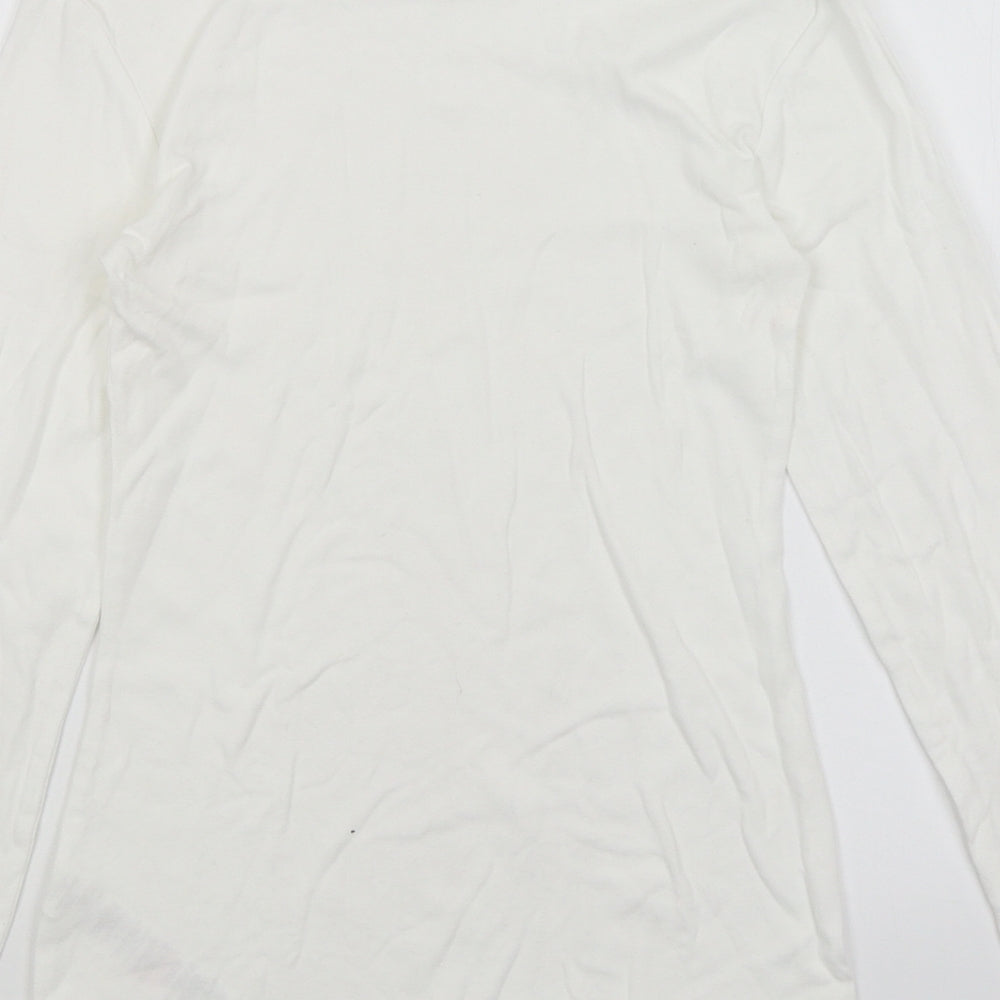 Dorothy Perkins Womens White   Basic T-Shirt Size 8