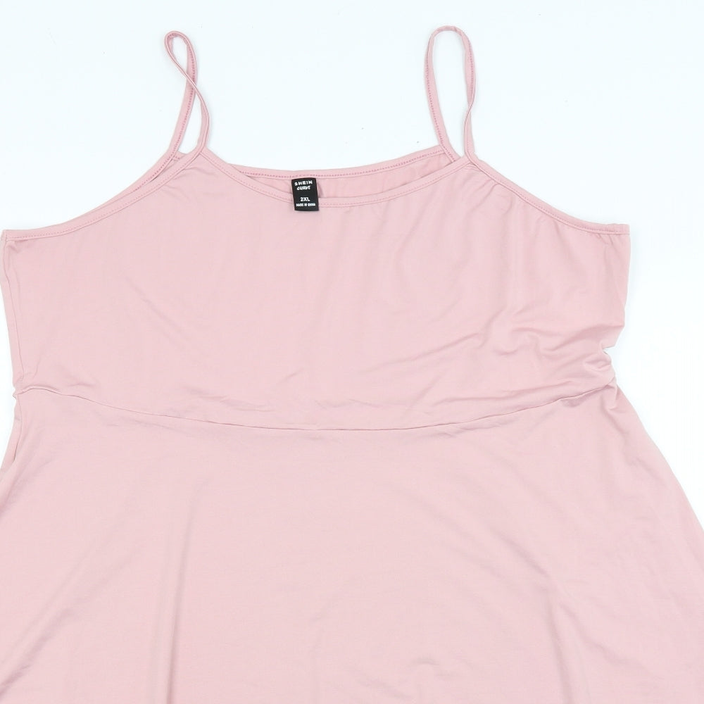 SheIn Womens Pink   Camisole Tank Size 2XL