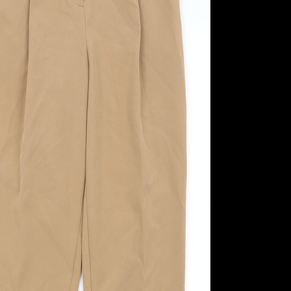 New Look Womens Brown   Trousers  Size 10 L26 in