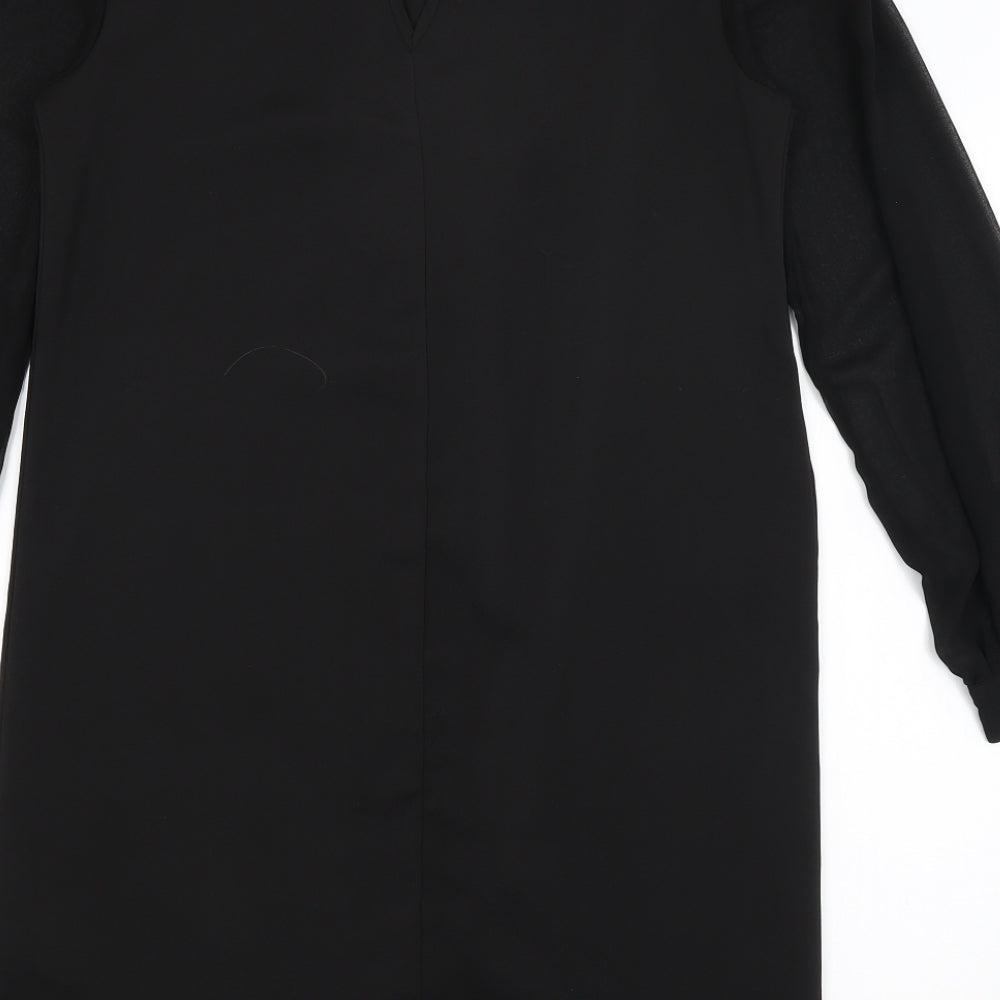 Dorothy Perkins Womens Black   A-Line  Size 14