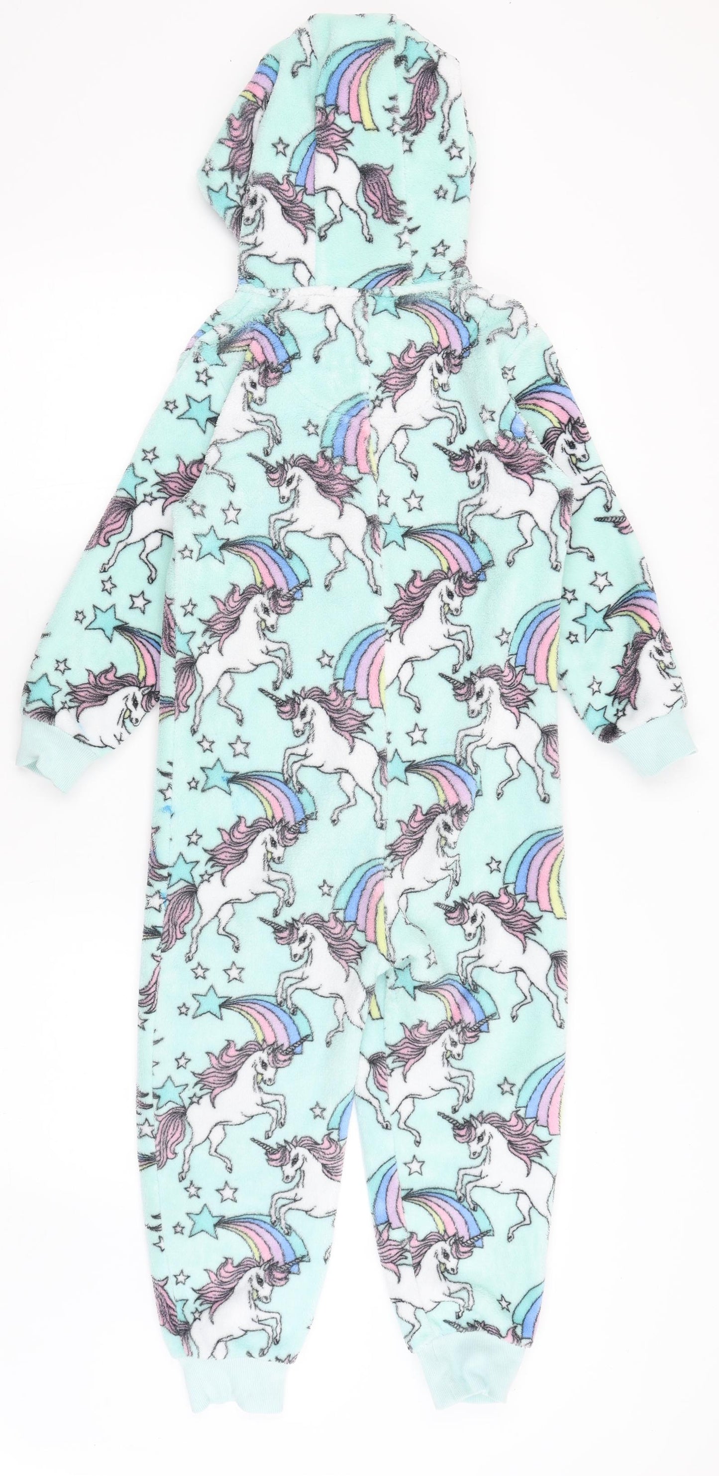 NEXT Girls Blue Solid  Cami One Piece Size 6 Years  - Unicorns