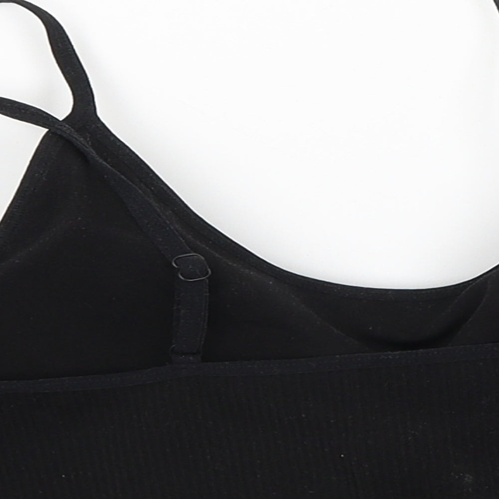 Primark Womens Black   Cropped Tank Size 20