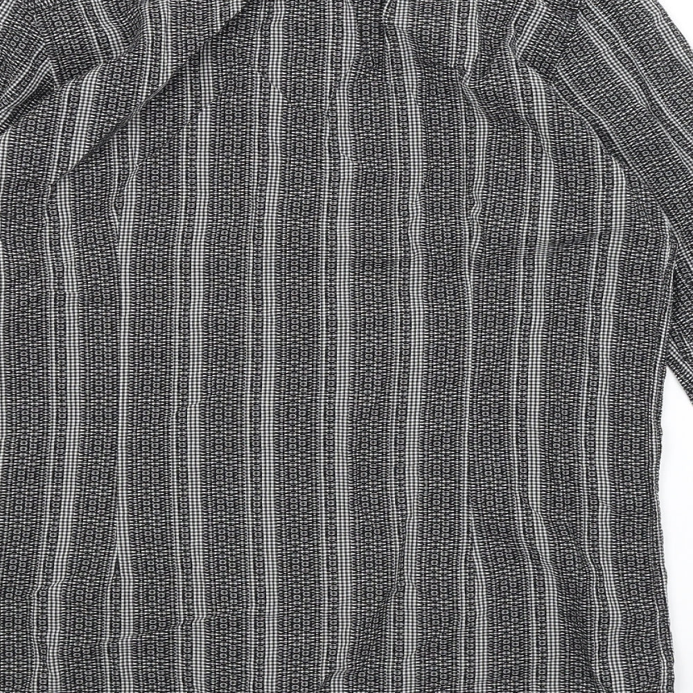 Father Sons Mens Black    Button-Up Size M