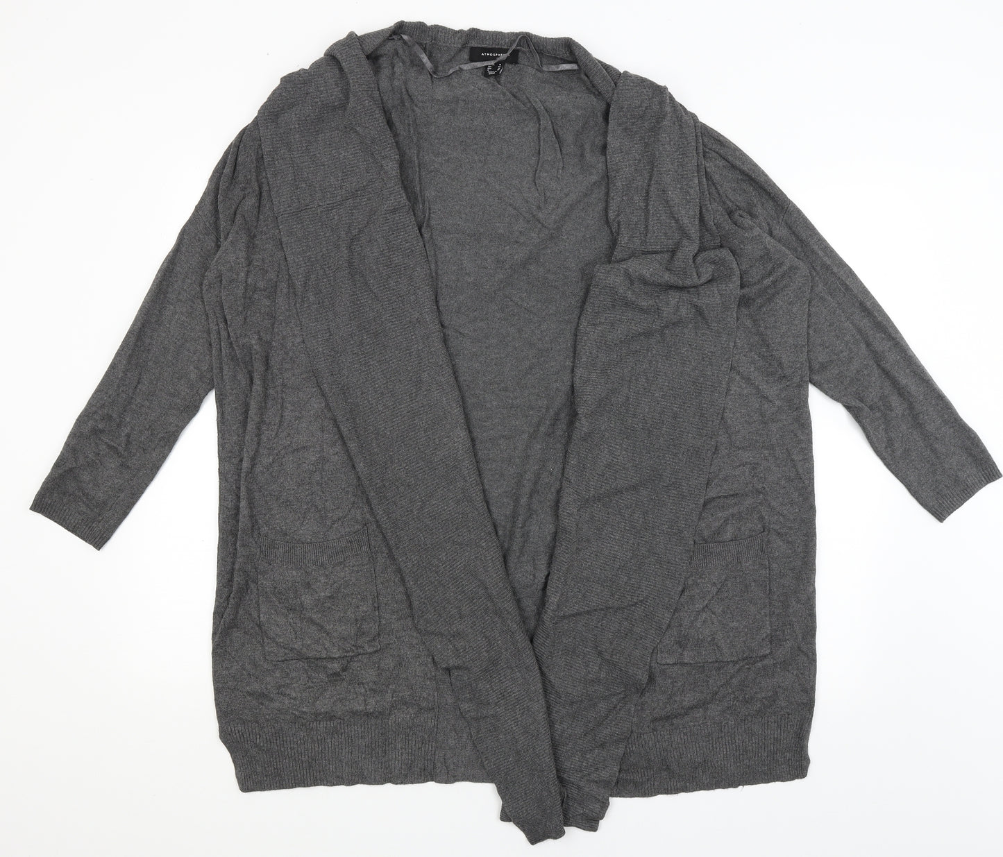 Atmosphere Womens Grey   Wrap Jumper Size 16